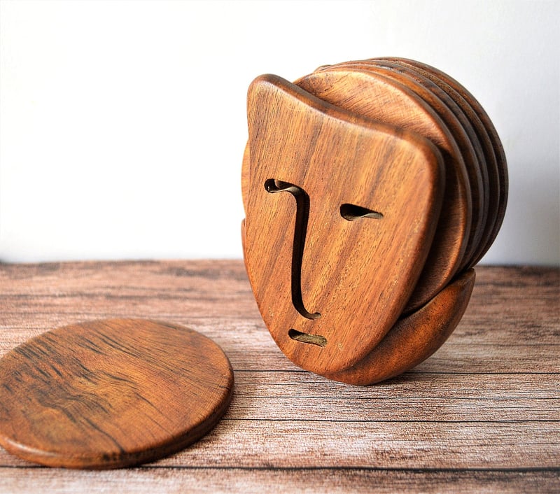 Moon Phase Coasters